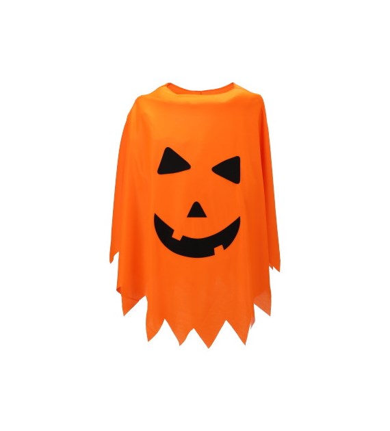 Przebranie na halloween - peleryna z motywem dyni