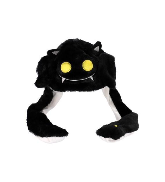 Przebranie halloweenowe - czapka z ruchomymi uszami - nietoperz