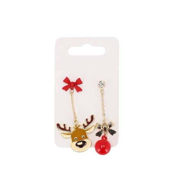 Kolczyki świąteczne 1 zestaw,