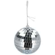 Bombka z efektem DISCO, 10cm, srebrny