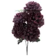 Bukiet 5 chryzantem, 53 cm, fioletowy