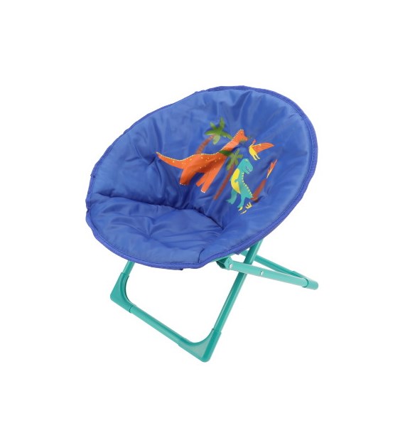 Krzesełko dziecięce składane 48x47cm/h motyw dinozaury