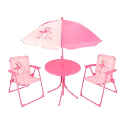 Zestaw Dziecięcy 2 Fotele, Stolik, Parasol