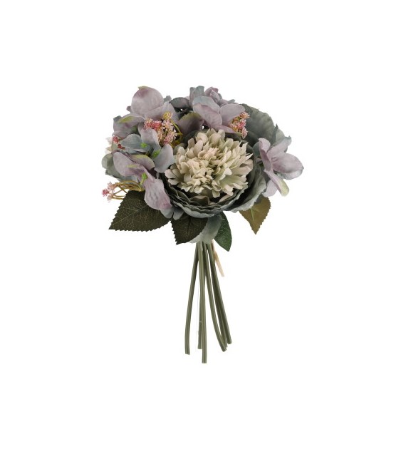 Bukiet mieszany, 28cm, niebieski