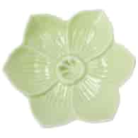 Podstawek ceramiczny w kształcie kwiatka, śr. 10,2cm