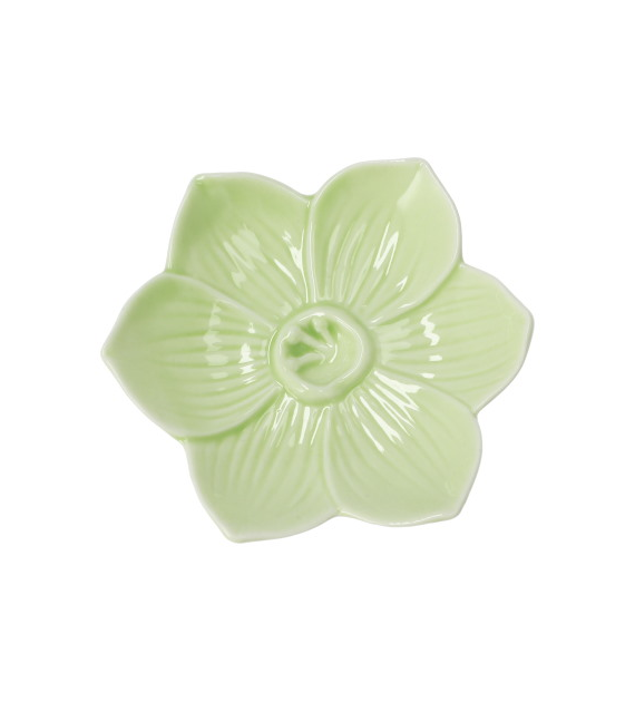 Podstawek ceramiczny w kształcie kwiatka, śr. 10,2cm