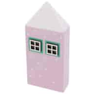 Domek  drewniany, wys. 8,3cm