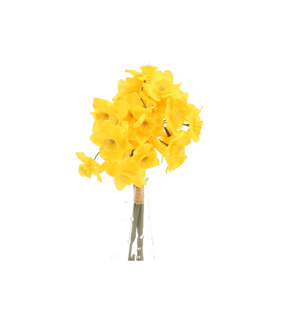 Bukiet 30 narcyzów, 32cm, żółty