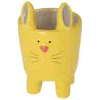Pojemnik ceramiczny na rzeżuche, wys 11,4cm