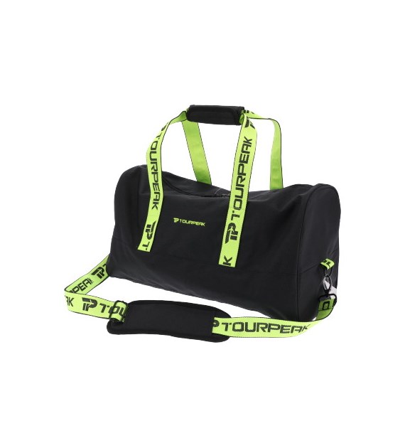 Torba podróżna materiałowa; nylon, kolor melanż, 22,5x27x49cm