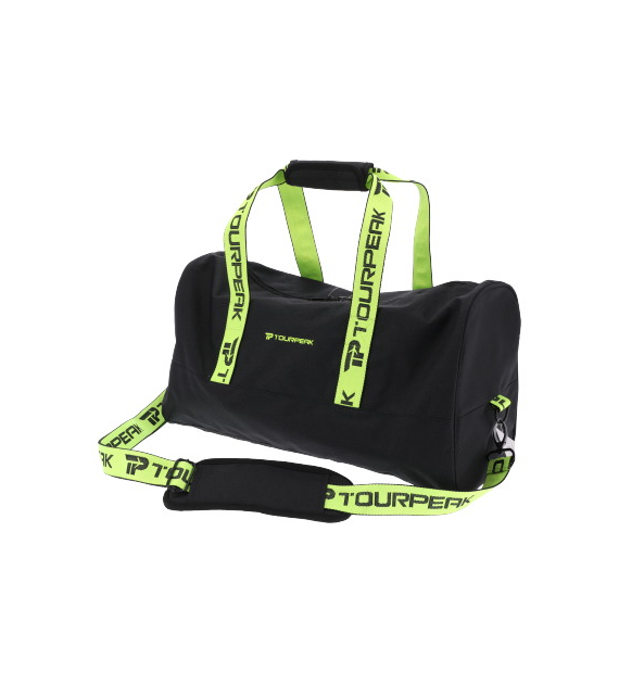 Torba podróżna materiałowa; nylon, kolor melanż, 22,5x27x49cm
