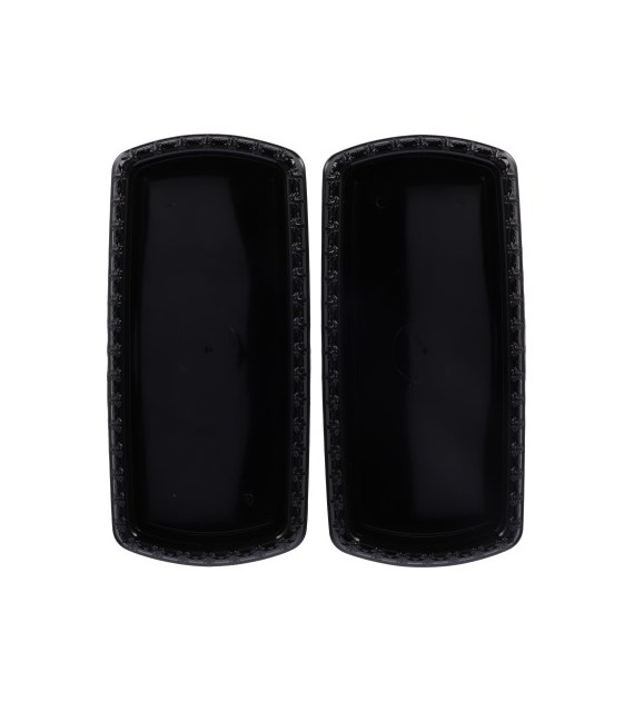 Podkładka pod 3 znicze ( zestaw 2 szt ), 43x20cm, złoty/czarne