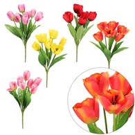 Bukiet 7 tulipanów, 45cm, mix kolorów