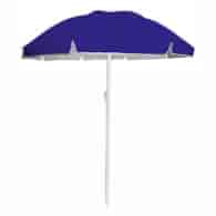 Parasol polyester tkanina 240cm, 8 drutów, łamany,karton -  granatowy