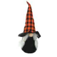 Dekoracja halloweenowa - skrzat  czarownica do powieszenia 15cm