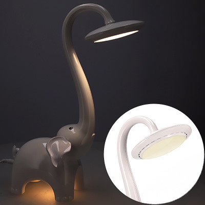 Lampka Biurkowa LED Dziecięca Słoń