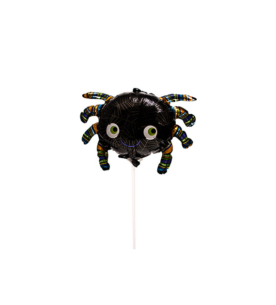 Dekoracja halloweenowa - balony foliowe małe, 6szt mix wzorów