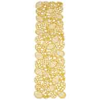 Bieżnik filcowy,  100x30x0,3cm; żółty
