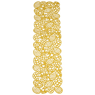 Bieżnik filcowy,  100x30x0,3cm; żółty
