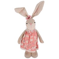 Króliczka w kwiatowej sukience, teleskopowe nogi