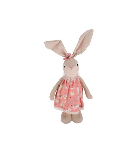 Króliczka w kwiatowej sukience, teleskopowe nogi