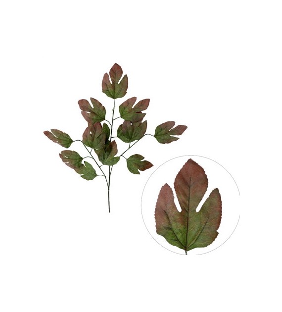 Liść orzecha, 71x61cm, ziel