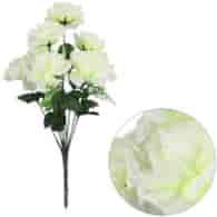 Bukiet 9 róż, 43cm, żółty