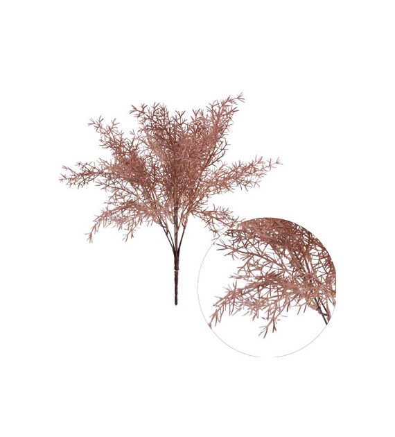 Gałązka traw, 37cm, ciemny różowy