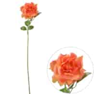 Róża z jakości real touch, 60cm, herbaciany