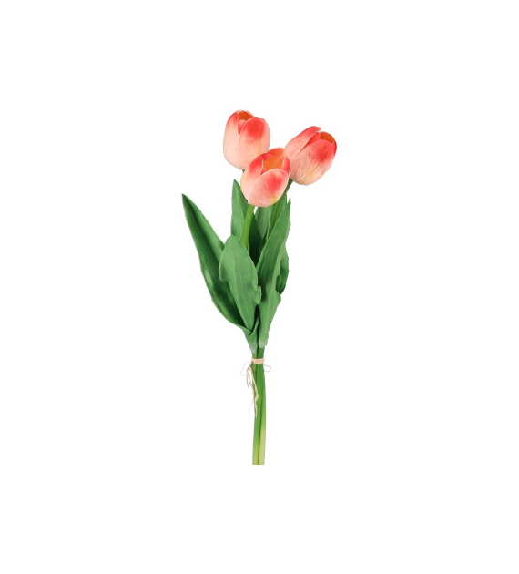 Bukiet 3 tulipanów, miks kolorów, 47cm