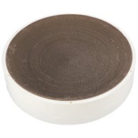 Drapak dla kota, okrągły, 11x50x50cm, biały