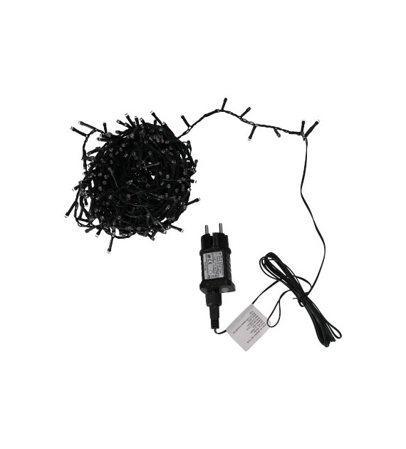 Girlanda 500LED + timer, multikolor, zew.