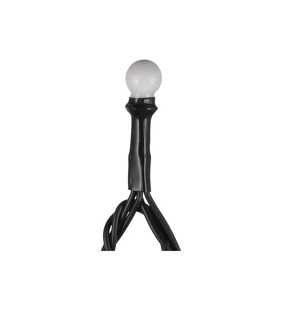 Girlanda 400LED, 8 funkcji, timer, gniazdo, ciepły biały, zew.