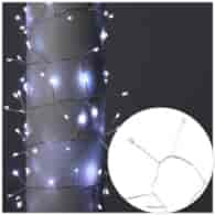 Girlanda 100 LED, zimny biały 180 cm, na baterie 3xAA, wew.