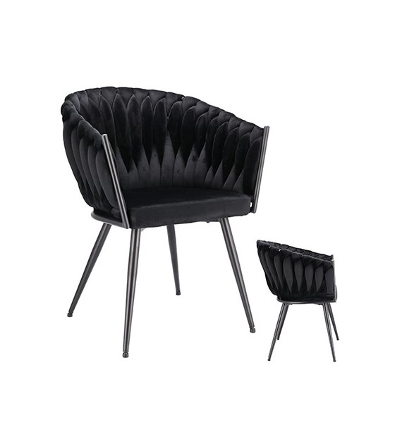 Krzesło MOLTO, czarne