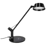 Czarna lampka biurkowa LED 8W