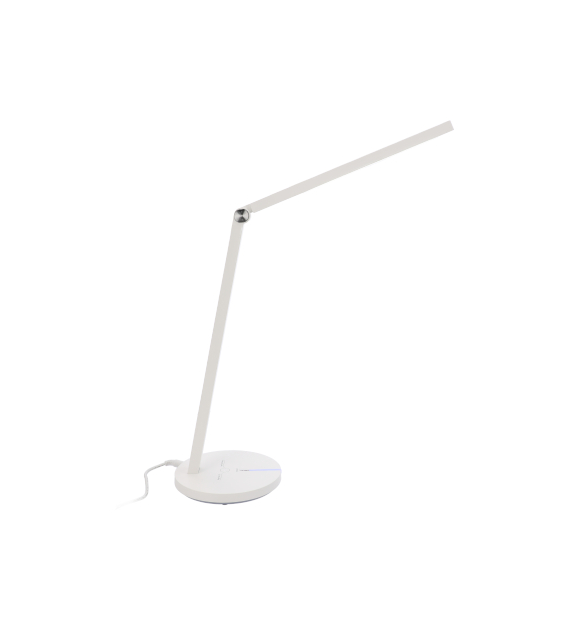 Biała lampka biurkowa LED, 7W