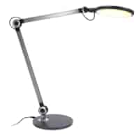 Czarna lampka biurkowa LED, 9W
