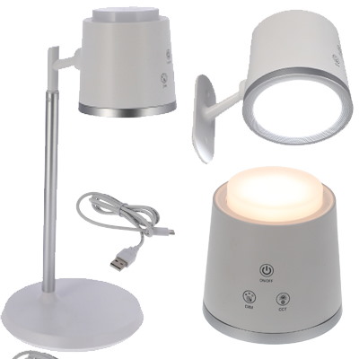 Lampka Biurkowa LED 4 w 1, 6W - Biała