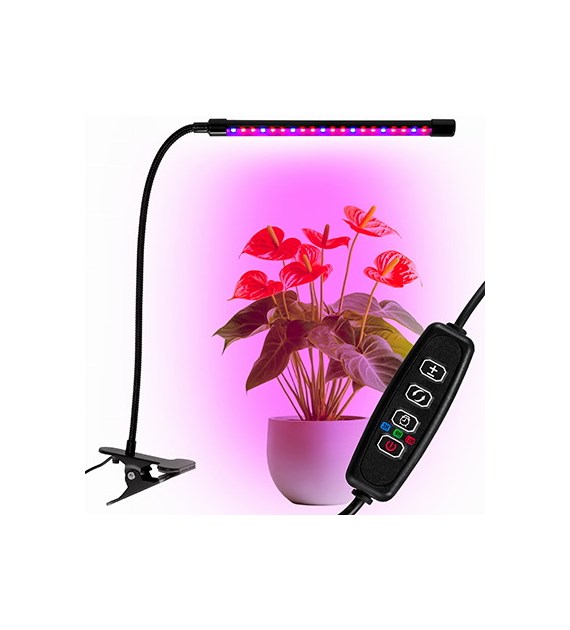 Uniwersalna lampa do roślin z jednym panelem świetlnym na USB z zasilaczem