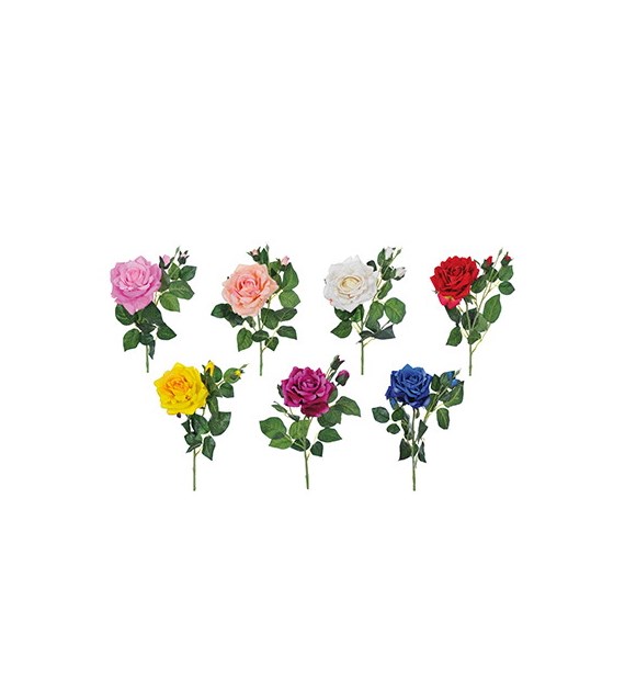 Gałązka jesiennych liści róży omszałej, 2szt, zielony