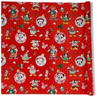 Papier do pakowania 60g/m2, 70x200cm licencja - Micky i Minnie