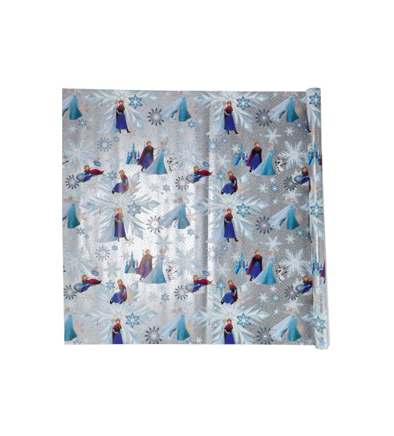 Papier do pakowania 60g/m2, 70x200cm licencja - Kraina Lodu