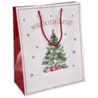 Torebka duża, laminat błyszczący 128g/m2, 32 cm, sznurek