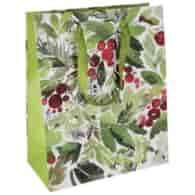 Torebka duża, laminat matowy 157g/m2, 32 cm, wstążka