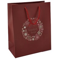 Torebka duża, laminat matowy 210g, gruby sznurek