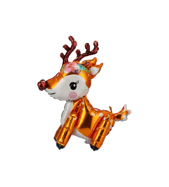 Balony foliowe: renifer