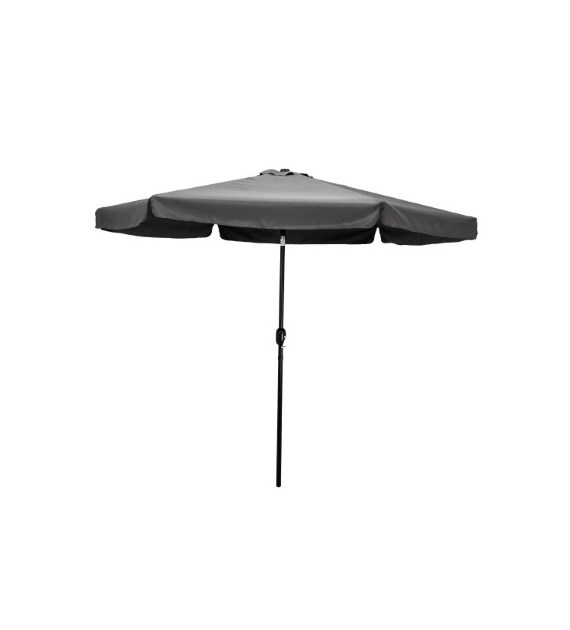 Parasol ogrodowy poliester średnica 300cm z korbą, łamany