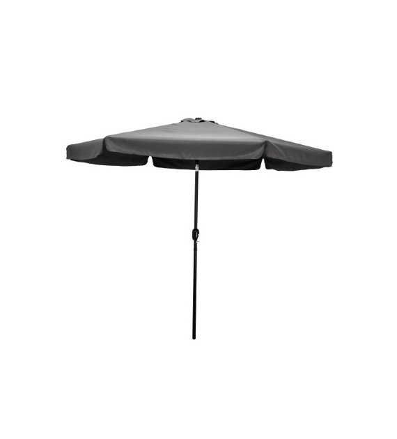 Parasol ogrodowy poliester średnica 300cm z korbą, łamany