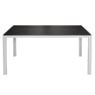 Stół alumium 150x90x72cm czarny